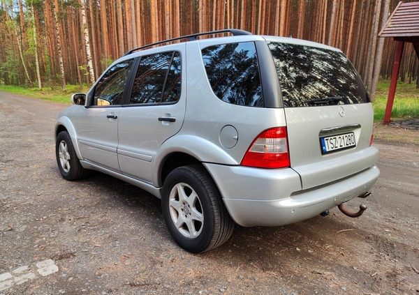 Mercedes-Benz ML cena 25000 przebieg: 246500, rok produkcji 2004 z Bolesławiec małe 667